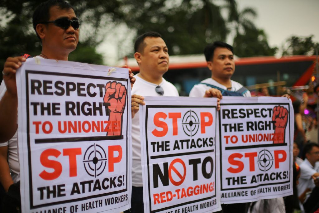 Human Rights activists in Manila