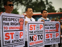 Human Rights activists in Manila