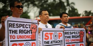 Human Rights activists in Manila