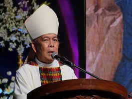 Archbishop Romulo Valles of Davao, CBCP President. (Photo courtesy of CBCP News)
