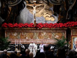 Pope Francis celebrates Christmas Eve at the Vatican