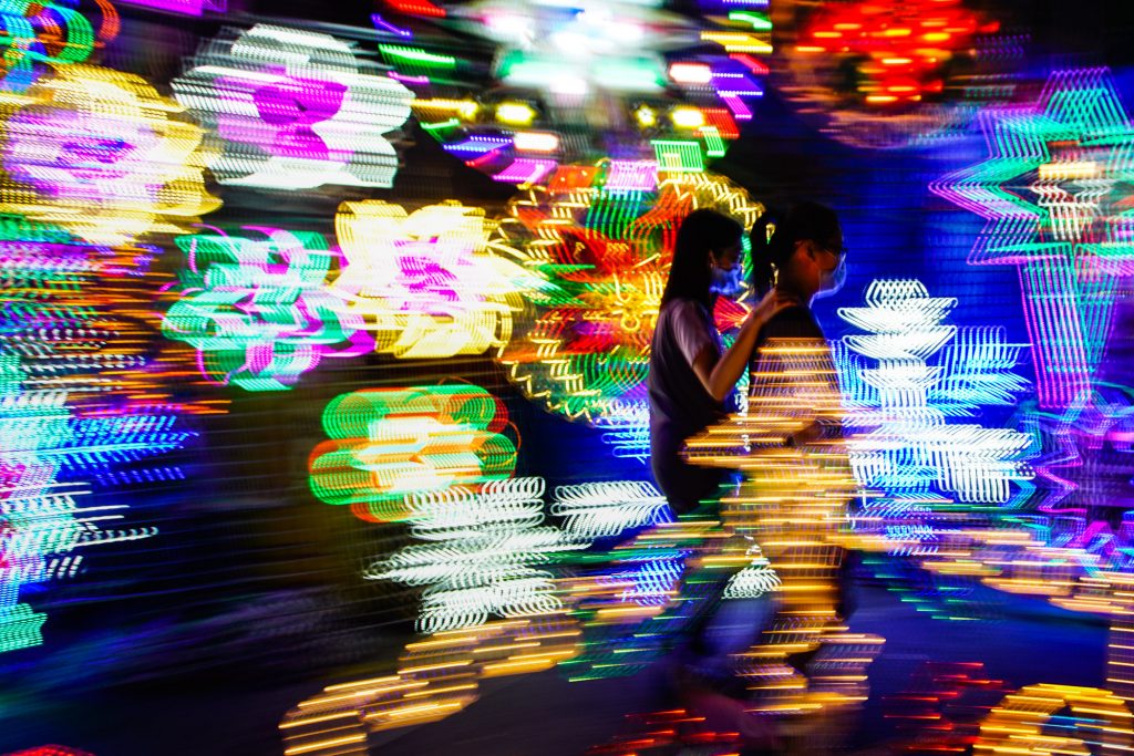 Christmas decorations in Manila