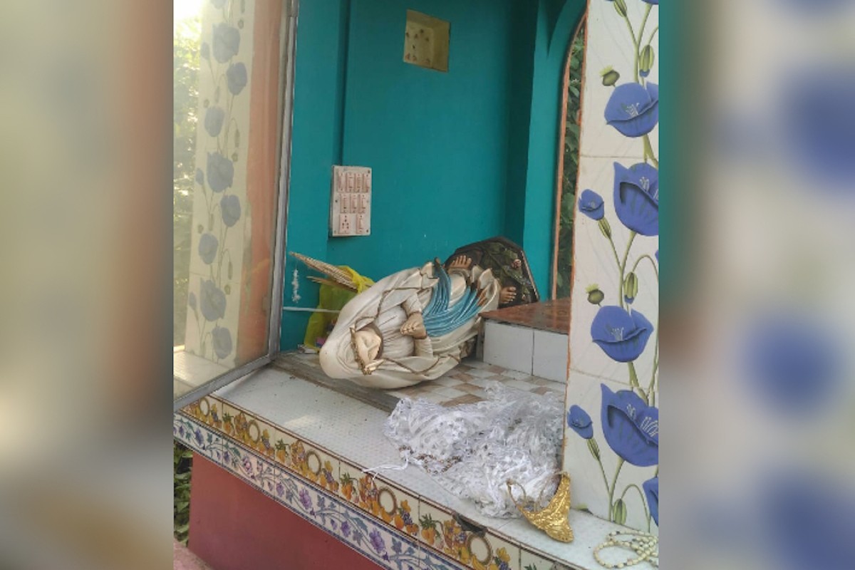 Statues of Blessed Virgin Mary, Mother Teresa vandalized in Indian
