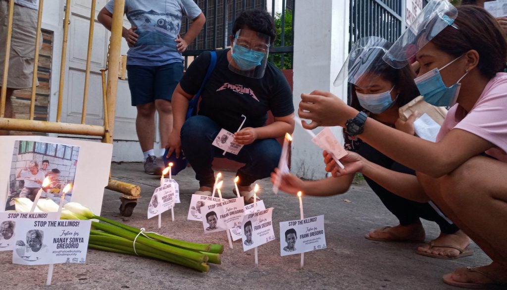 demonstration against killings