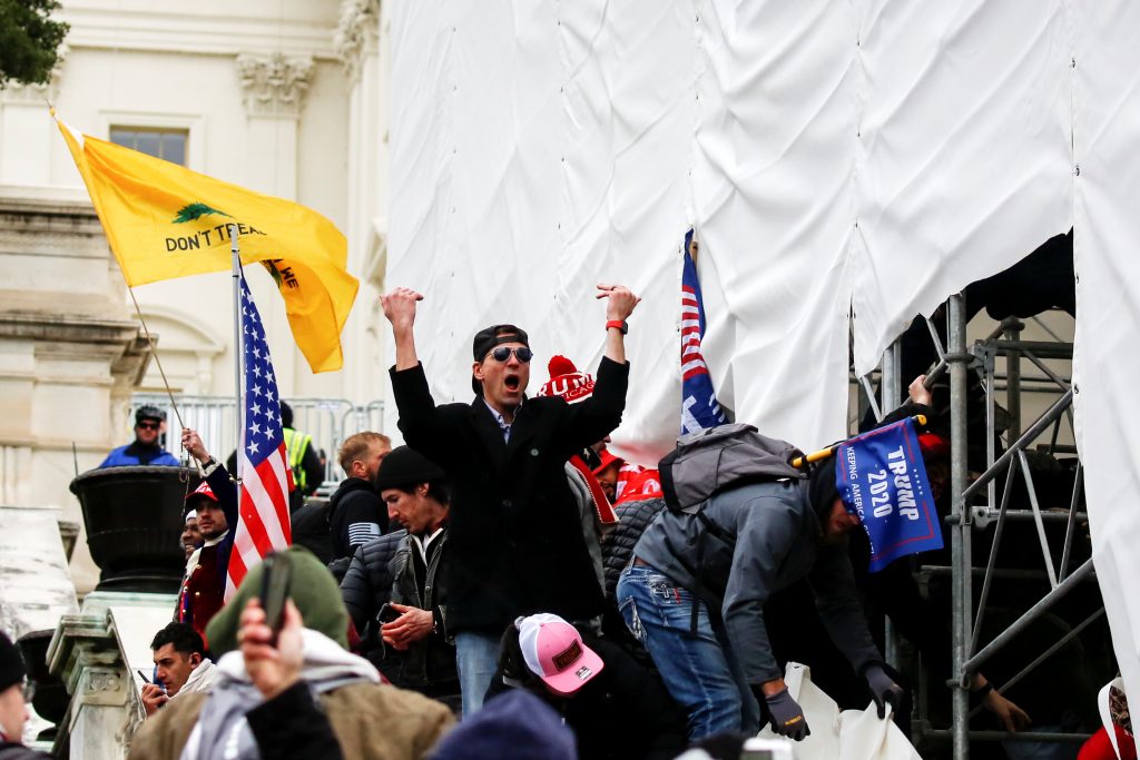 US protests, Capitol