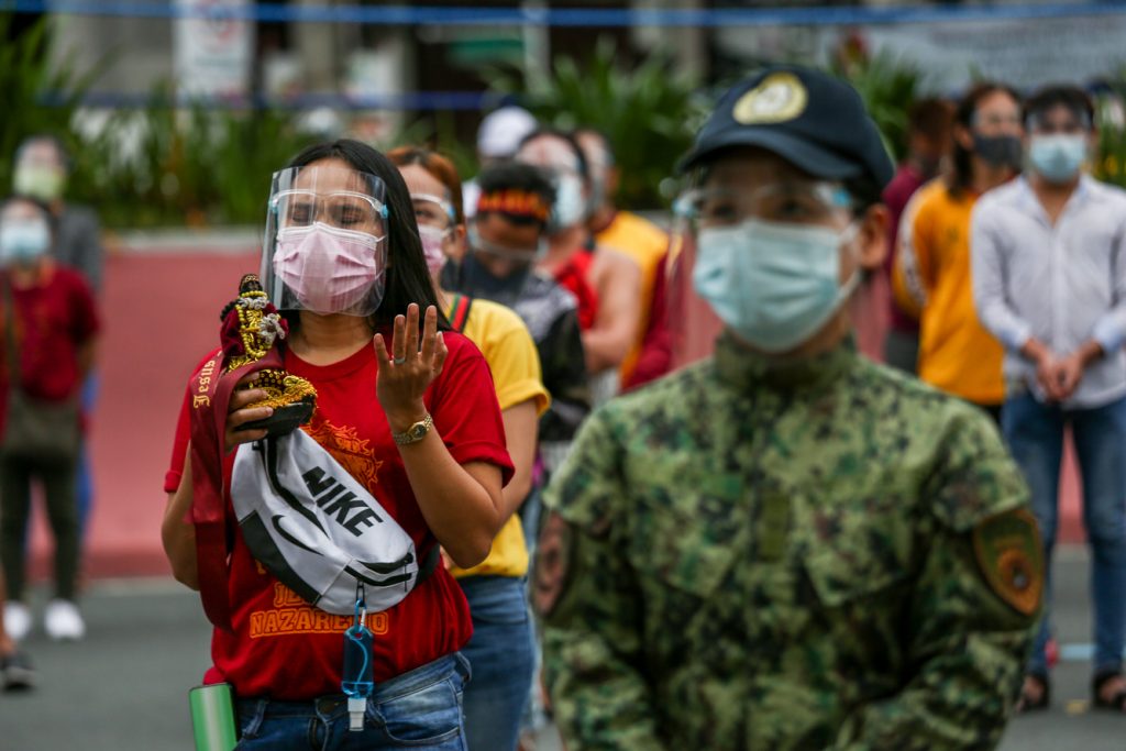 Black Nazarene devotee