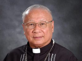 Bishop Emeritus Jose Sorra of Legazpi