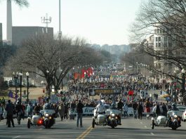 Americans join the annual March for Life in Washington, D.C. in this photo taken Jan. 22, 2009. (Wiki Commons photo)