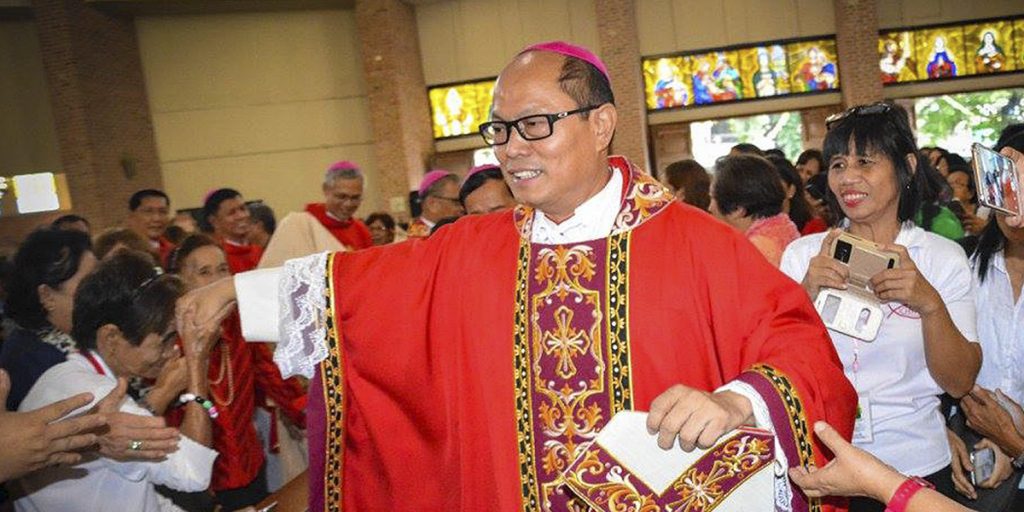 Bishop Jose Elmer Mangalinao of Bayombong. (Photo Courtesy of Glenn Munoz Lopez via Veritas 846)