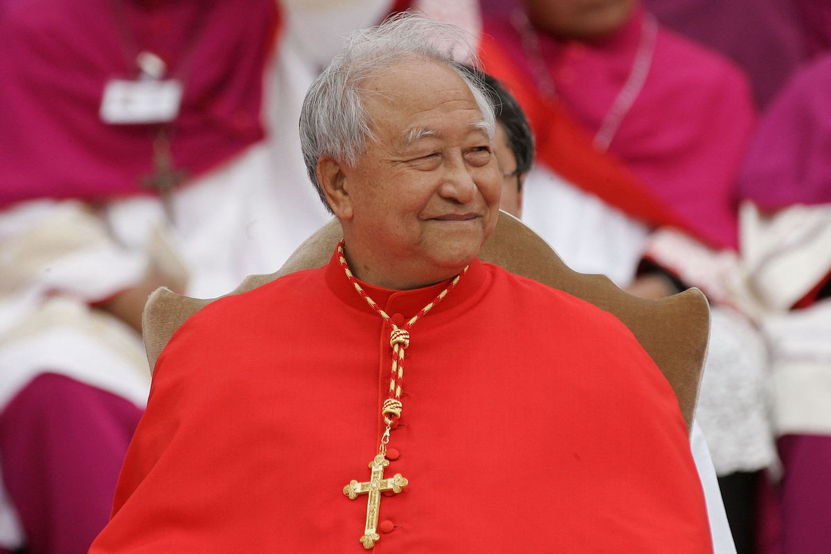 Former Catholic prelate of Seoul, Cardinal Nicholas Cheong Jin-suk ...