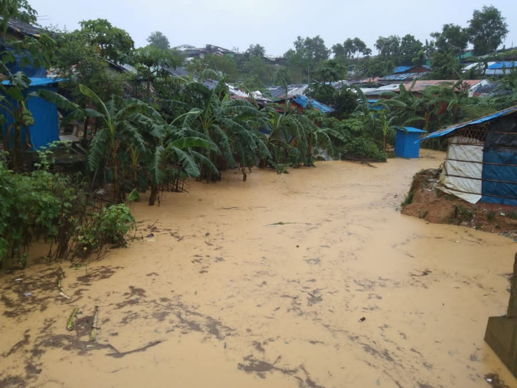 Thousands displaced as floods hit Bangladesh Rohingya camps Catholic