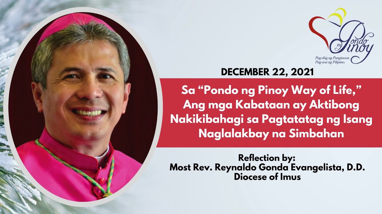 ‘Simbang Gabi’ (Day 7): Pagninilay ni Bishop Reynaldo Gonda Evangelista ...