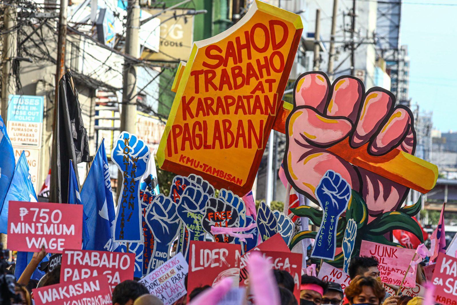 Philippine labor sector, activists pay tribute to country's workers Catholic News Philippines