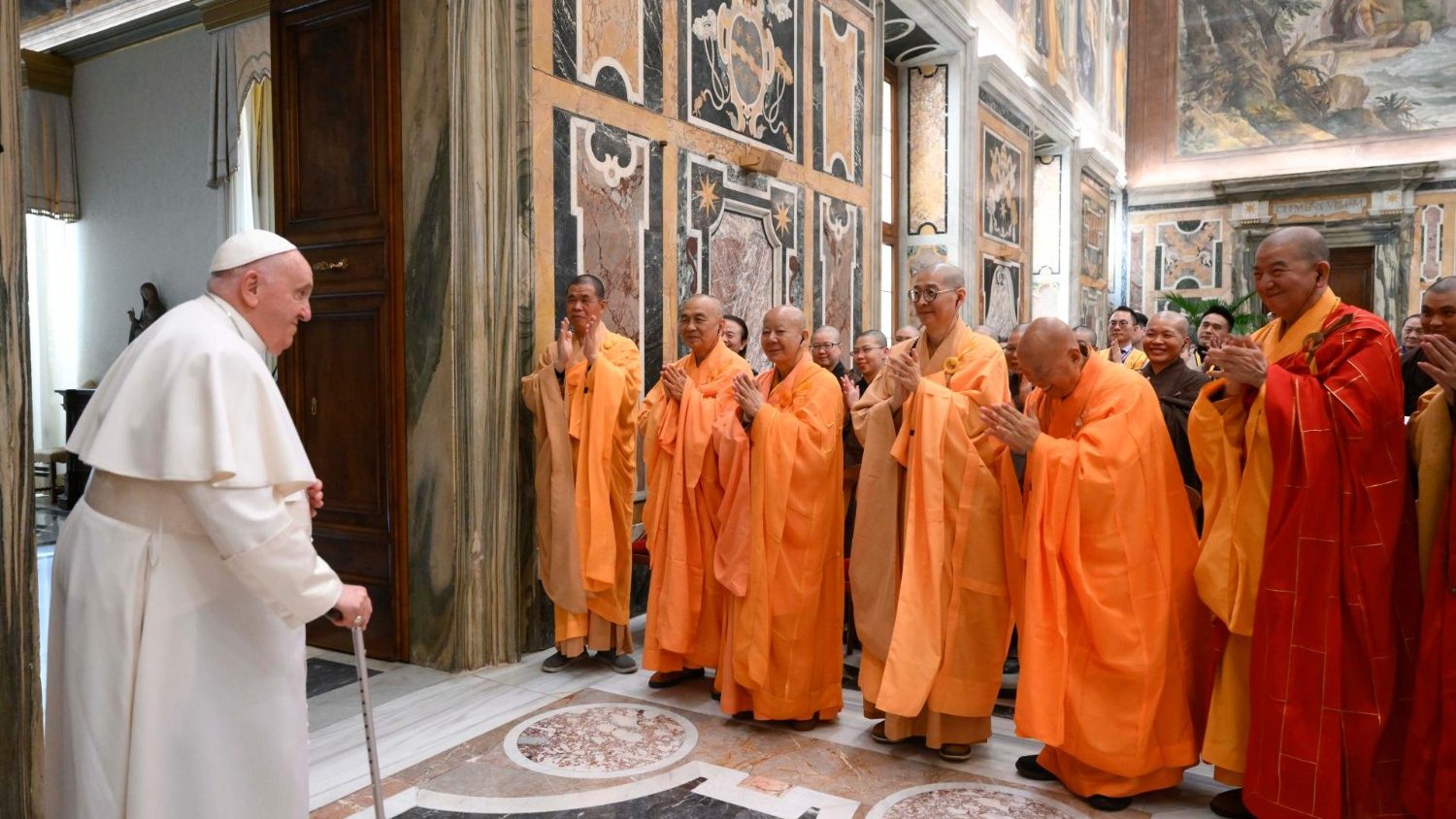 Pope Francis Meets Buddhists From Taiwan, Says Religions Play Role In ...