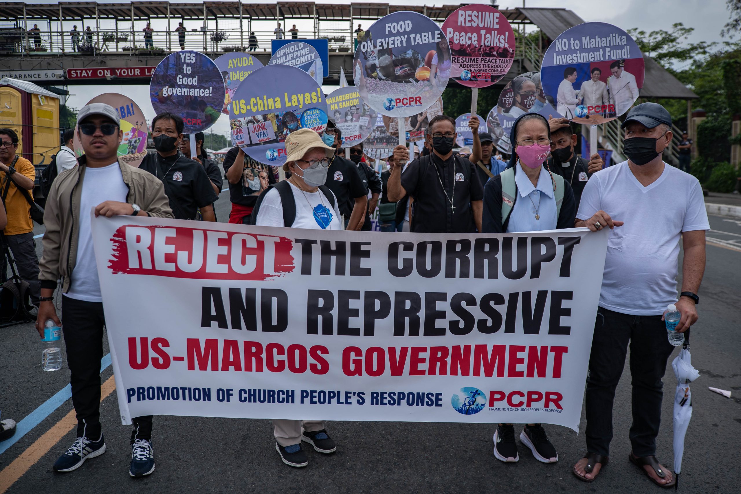 Church Groups Join Protests As Marcos Jr Delivers State Of The Nation Address Catholic News