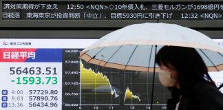 War-driven oil spike shakes global markets as Asian equities slip