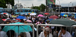 Catholic bishops urge EDSA protesters to protect public welfare while defending right to peaceful assembly